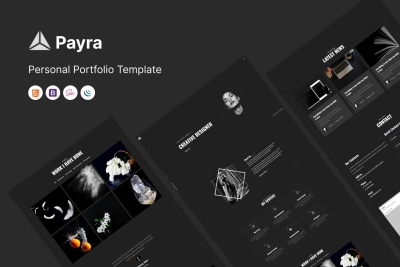 Payra Personal Portfolio Template