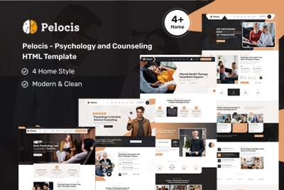 Pelocis – Psychology & Counseling HTML Template