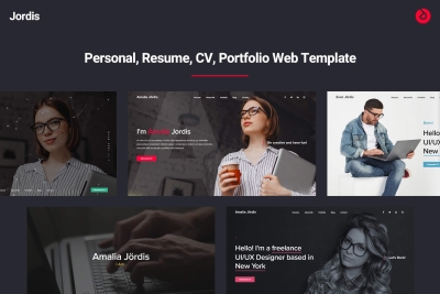 Personal, CV, Resume, Portfolio - Jordis