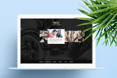Personal Trainer - One Page HTML5 Template