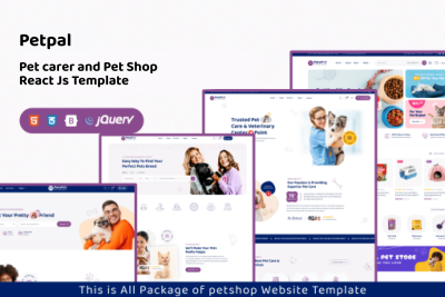 Petpal - Pet Care and Pet Shop Next Js Template