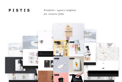 Pistis - Creative Portfolio / Agency HTML Template