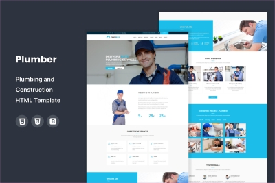 Plumber - Plumbing and Construction HTML Template