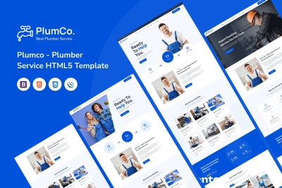Plumco - Plumber Service HTML5 Template