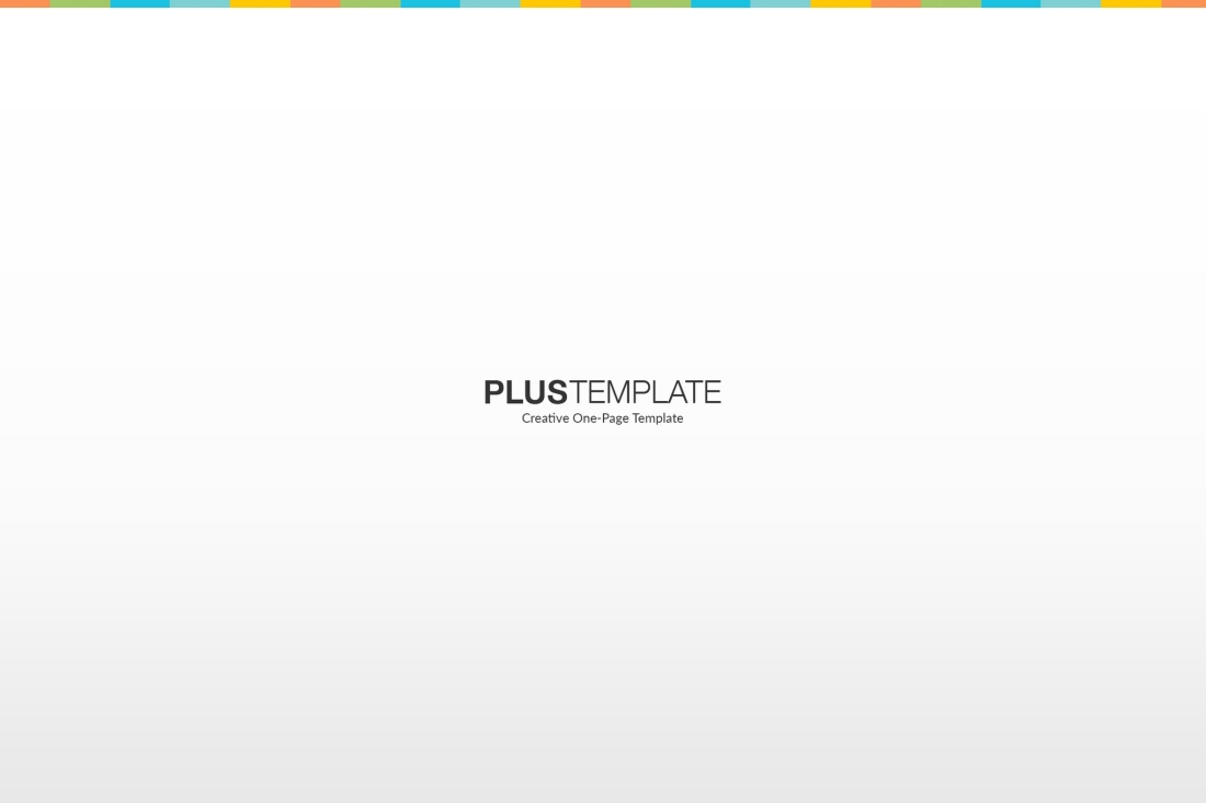 Plus Responsive Retina Ready One-Page Template