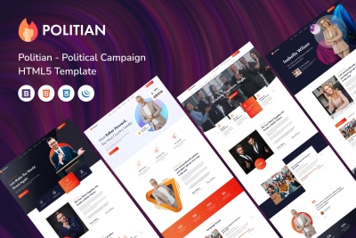 Politian - Political Campaign HTML5 Template