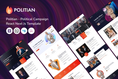 Politian - Political Campaign Next Js Template