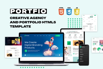 Portfio | Agency & Portfolio HTML Template