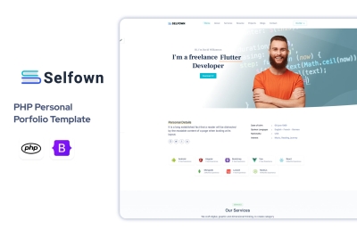 Portfolio - Selfown  PHP Personal Template