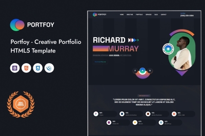 Portfoy - Creative Portfolio HTML5 Template