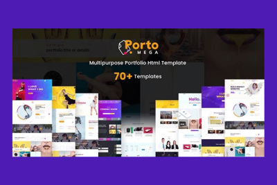 PortoMega | Multipurpose Portfolio Template