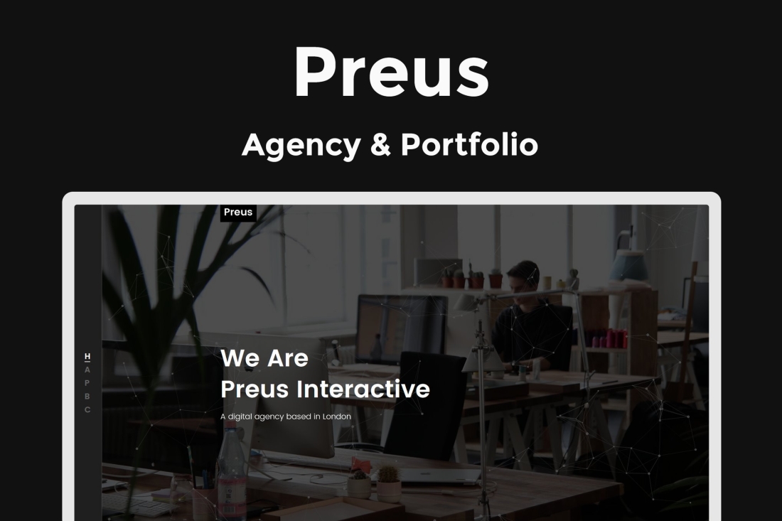 Preus - Digital Agency / Portfolio Template