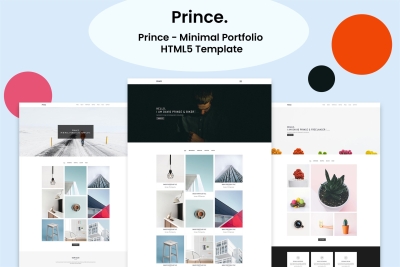 Prince - Minimal Portfolio HTML5 Template