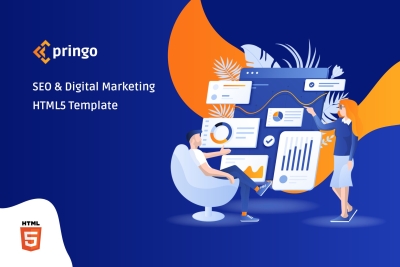 Pringo - Digital Marketing Bootstrap 5 Template