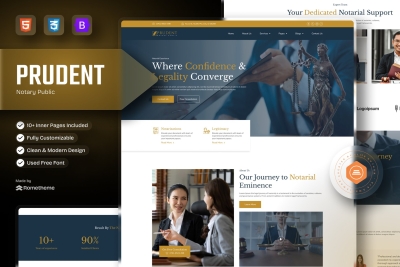 Prudent - Notary Public & Legal Services HTML