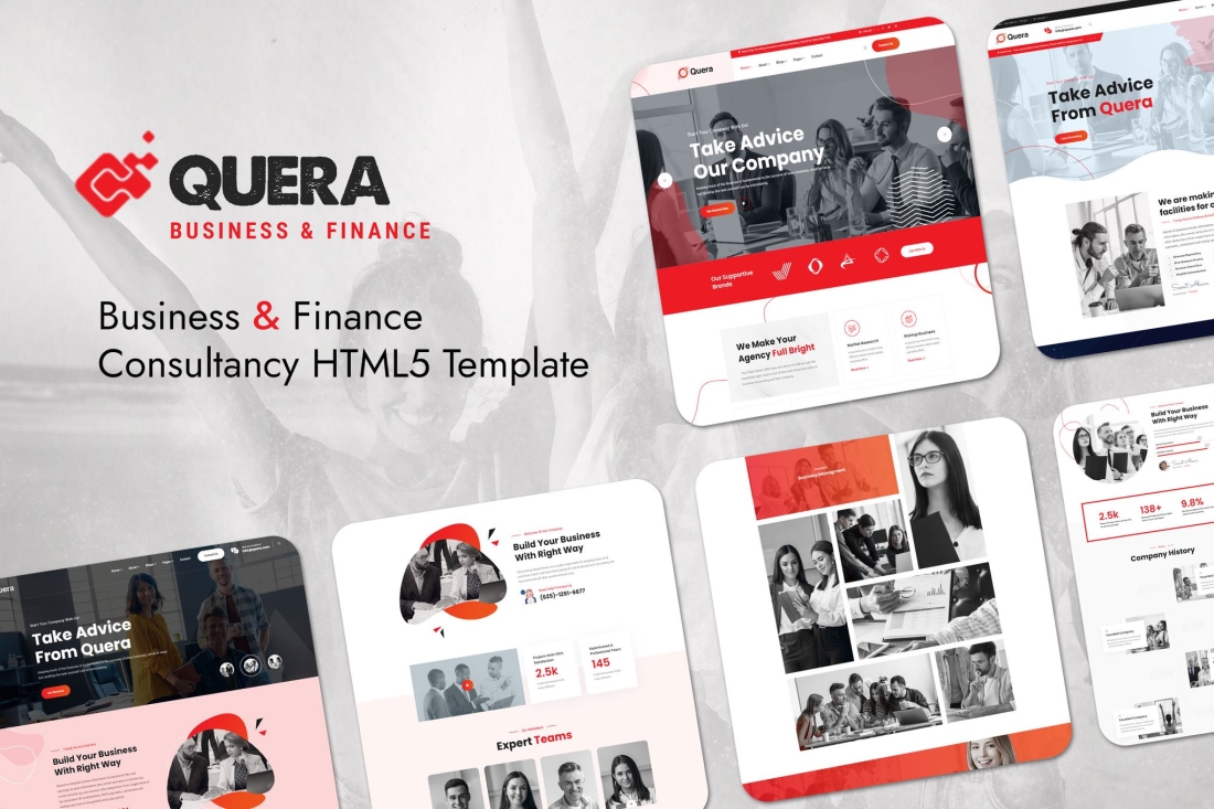 Quera – Business & Finance Consultancy HTML5