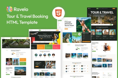Ravelo - Travel & Tour Booking HTML Template