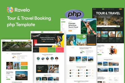 Ravelo - Travel & Tour Booking PHP Template