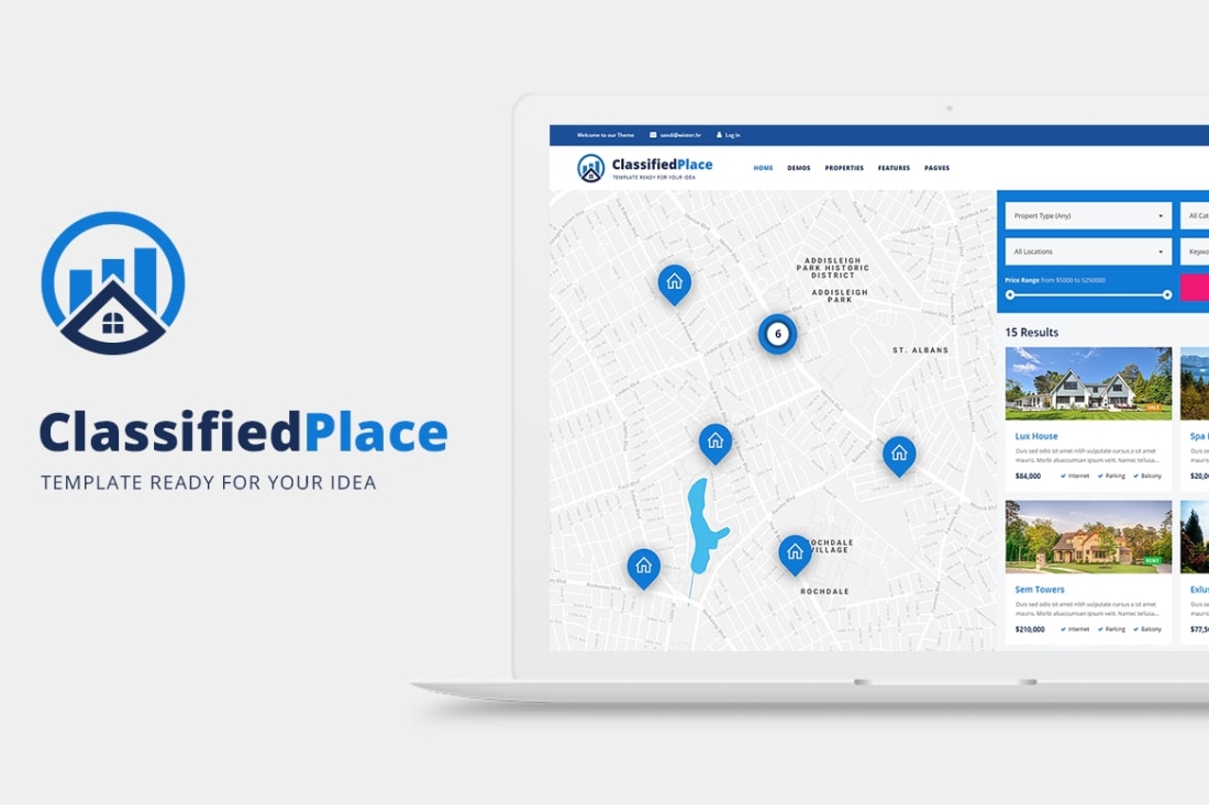 Real Estate - Geo Classified Ads