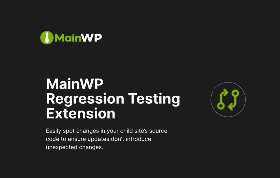 MainWP Regression Testing Extension 5.1