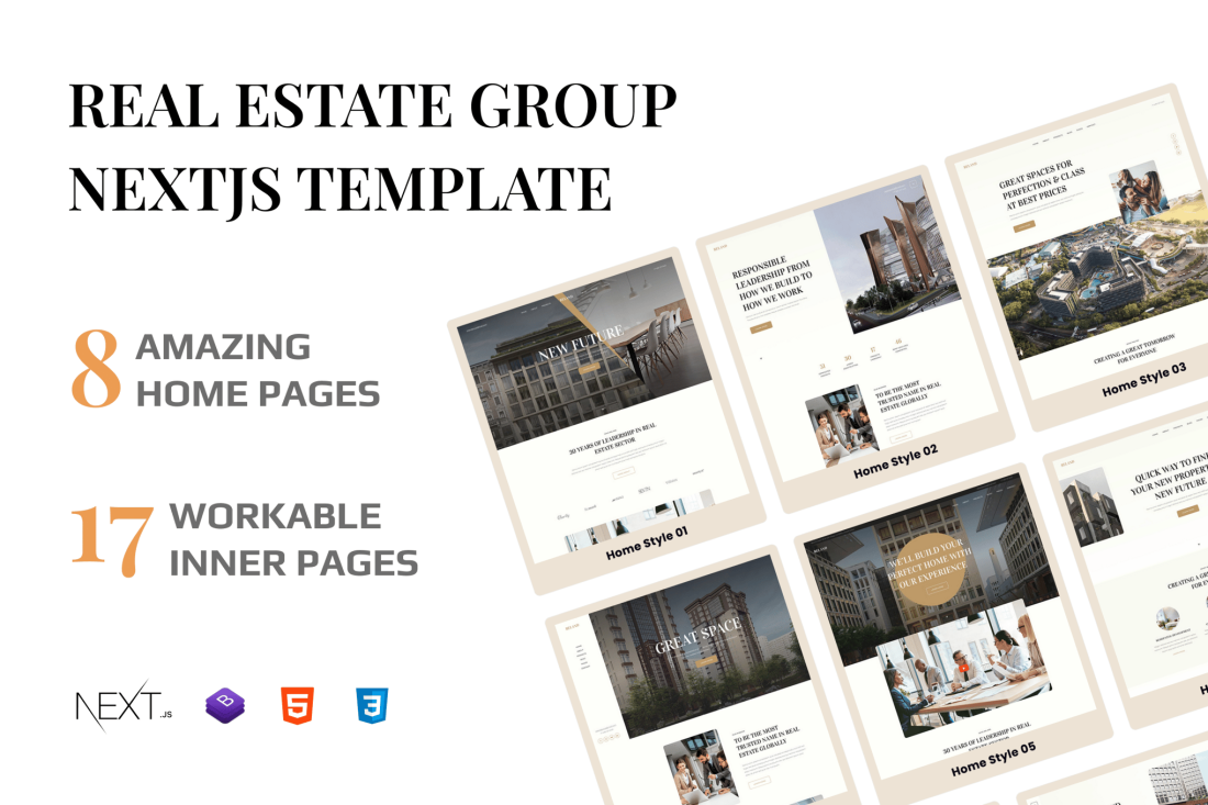 Reland - Real Estate Group NextJS Template
