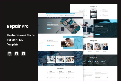 Repair Pro -Phone Repair HTML Template