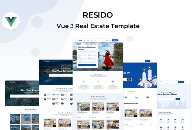 Resido - Vue Real Estate Template