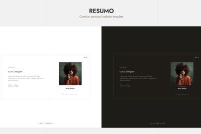Resumo | Personal Portfolio Template