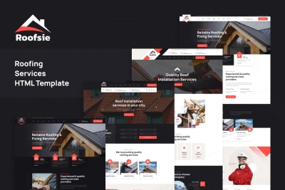 Roofsie - Roofing Services HTML Template