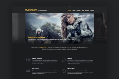 Rudermann - Responsive Retina Ready HTML Template