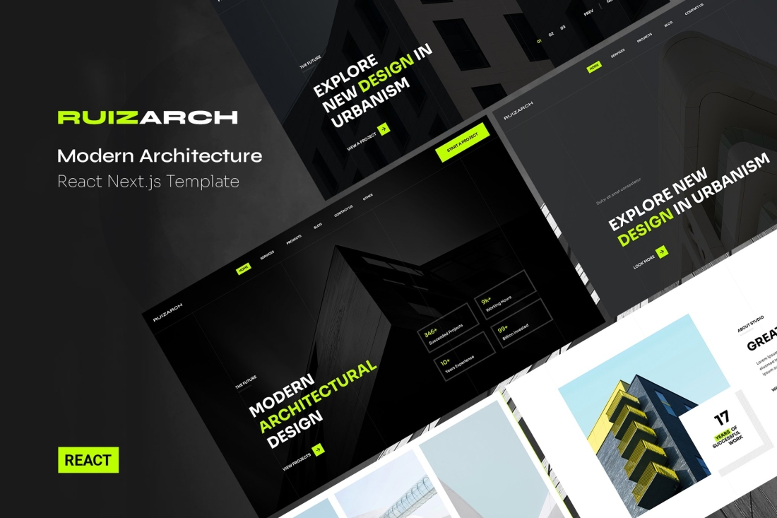 Ruizarch - Architecture React Template