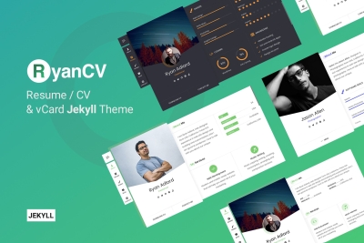 RyanCV - Personal Portfolio Resume Jekyll Theme