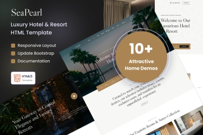 SeaPearl - Luxury Hotel & Resort Template
