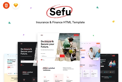Sefu - Insurance & Finance HTML Template