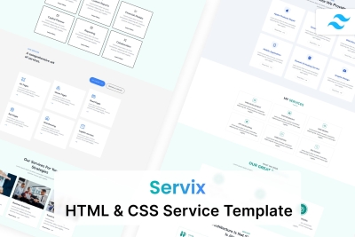 Servix - HTML & CSS Service Template