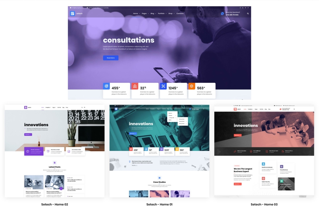 Setech IT Services and Solutions HTML Template