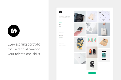 Sonex — Minimalistic Portfolio