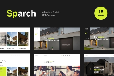 Sparch - Architecture & Interior HTML Template