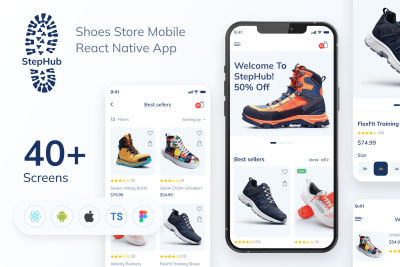 StepHub - Shoes Store Mobile App