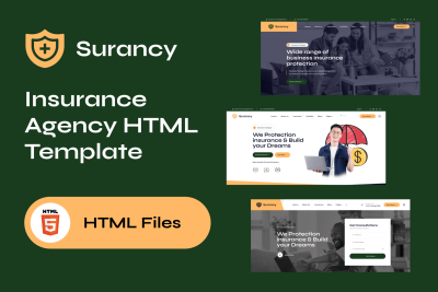 Surancy - Insurance Company HTML Template