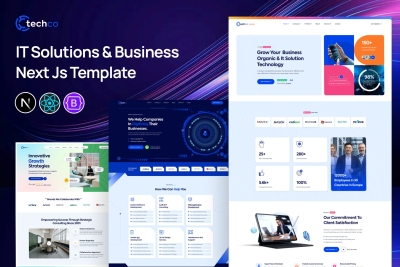 Techco - IT Solutions & Business Next Js Template