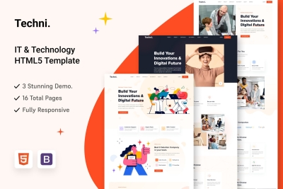 Techni - IT & Technology HTML5 Template