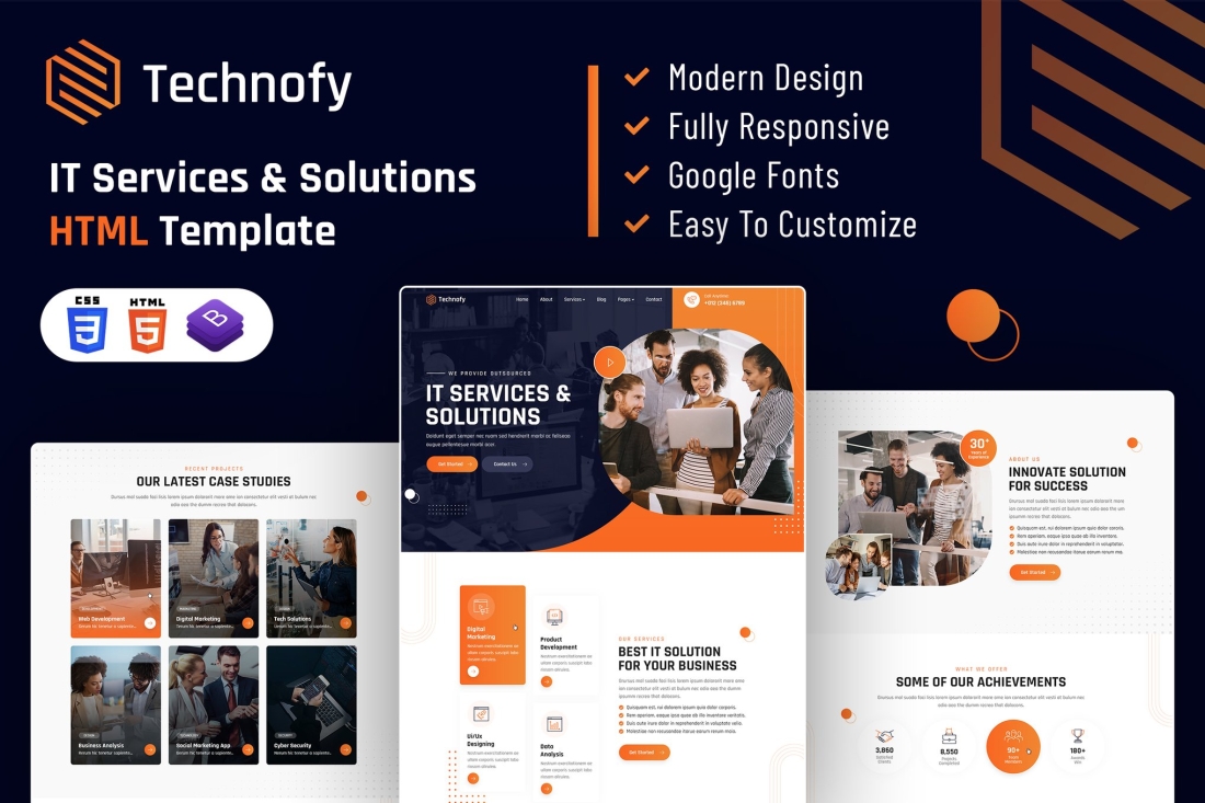 Technofy | IT Services & Solutions HTML Template