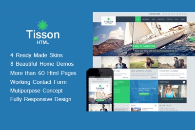 Tisson - Multipurpose HTML Theme