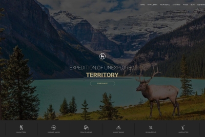 Tour & Adventure Travel HTML Template - Entrada