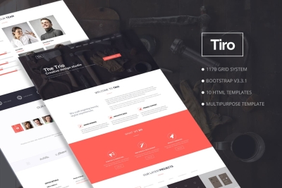 Trio - Bootstrap Responsive Multipurpose Template