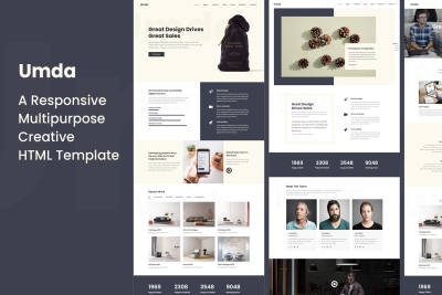 Umda - Innovative Multipurpose Creative Template
