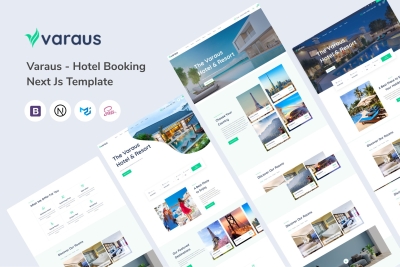 Varaus - Hotel Booking Next Js Template