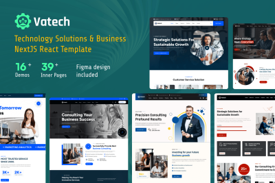 Vatech - Technology Solutions NextJS Template
