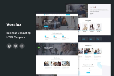 Verslaz - Business Consulting HTML Template